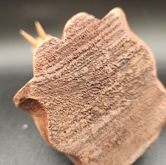 Carved Wooden Elephant Figurine - Picture 8 of 8